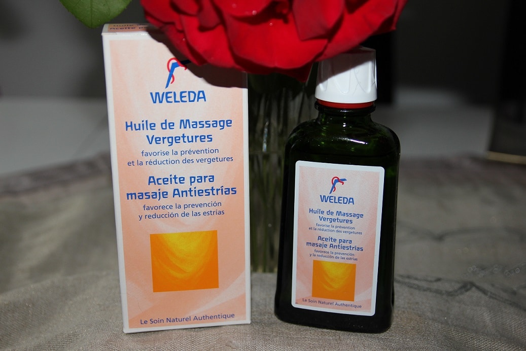 [Test] Huile de massage vergeture – Weleda