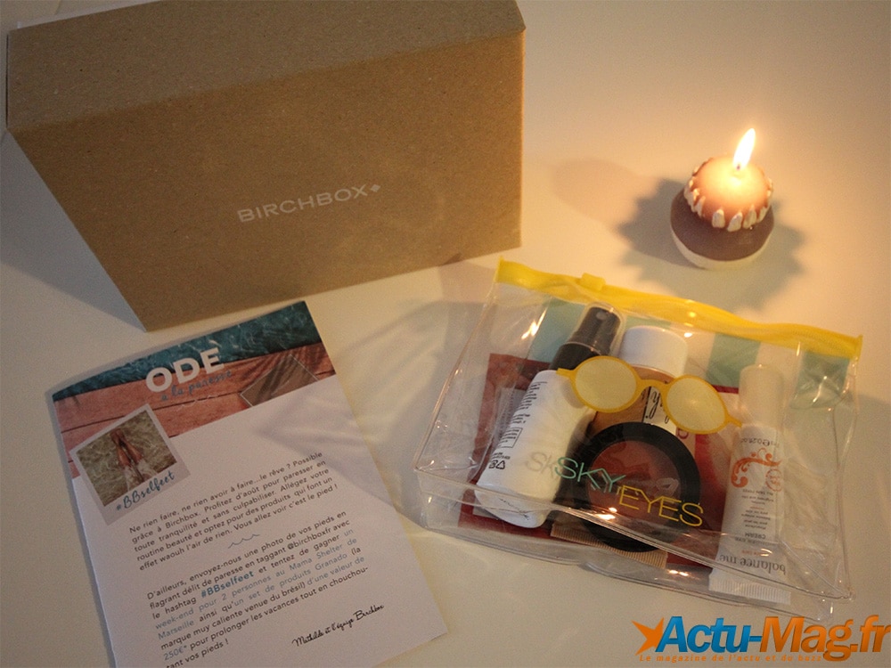 On a testé pour vous la Birch Box