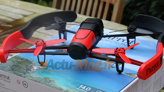 Nous avons testé le Parrot Bebop Drone !
