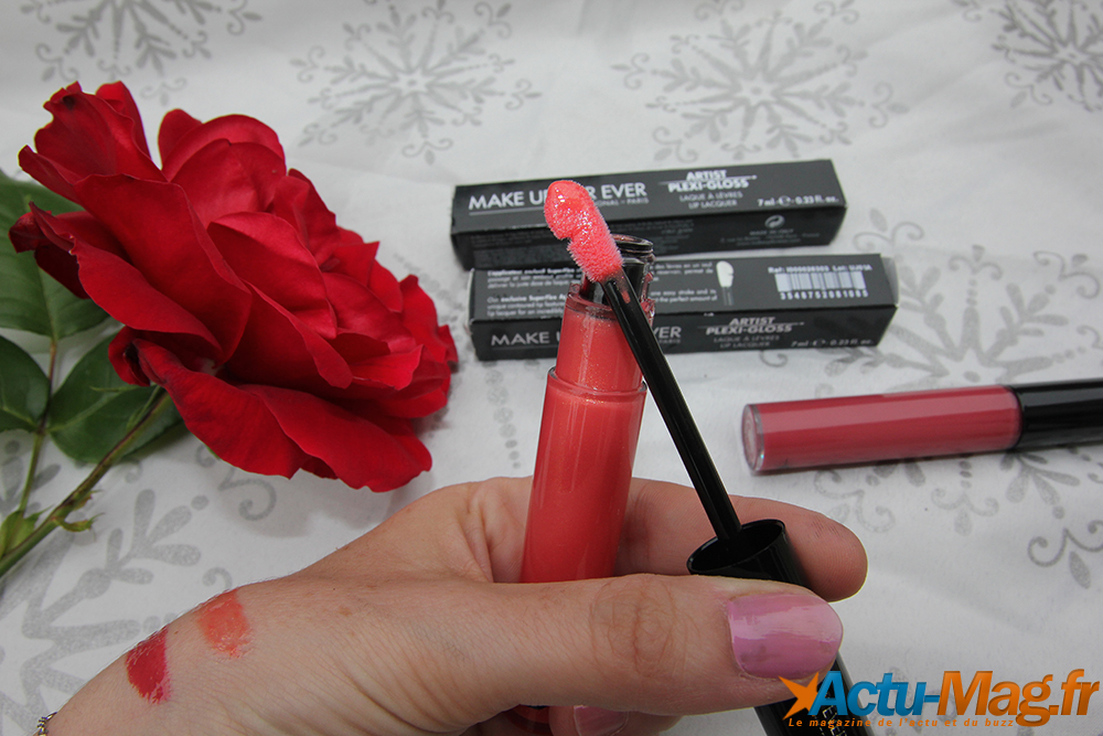 On a testé pour vous les Artist Plexi-Gloss de Make Up For Ever 1