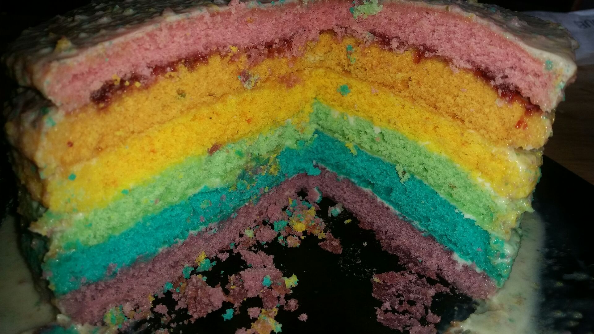 Le Rainbow Cake The gâteau à la mode !