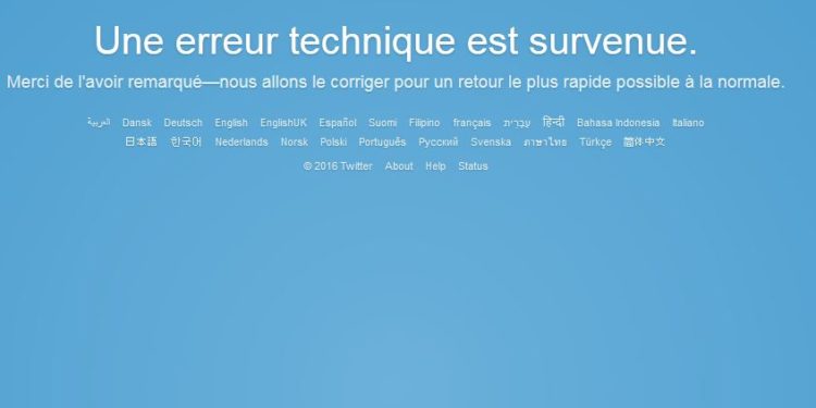 Twitter inaccessible depuis plusieurs heures est à nouveau opérationnel !