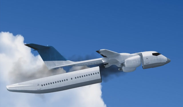 Une capsule permettant de sauver la vie des passagers en cas de crash d&rsquo;un avion de ligne !