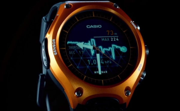 Découvrez la toute première montre connectée de chez Casio