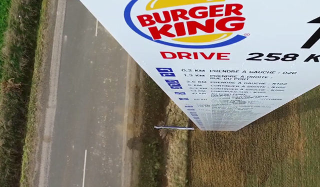 Quand McDonald se moque de son concurrent Burger King dans une campagne publicitaire !