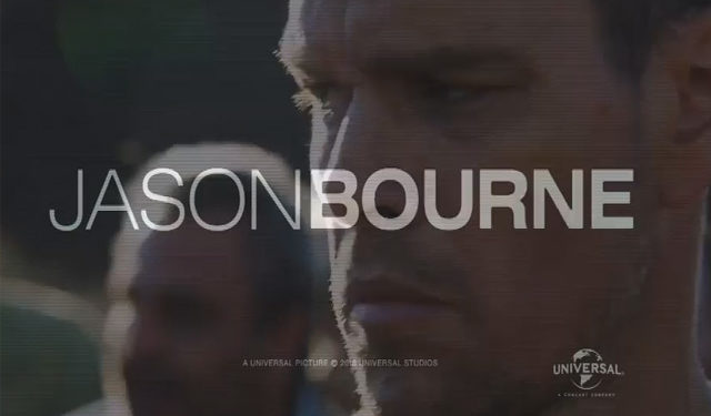 Teaser : Matt damon reprend son rôle de Jason Bourne dans un cinquième volet !