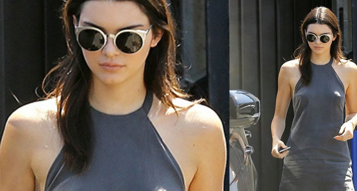 Kendall Jenner : Son chauffeur oublie de mettre le frein à main et enfonce une porte du véhicule !