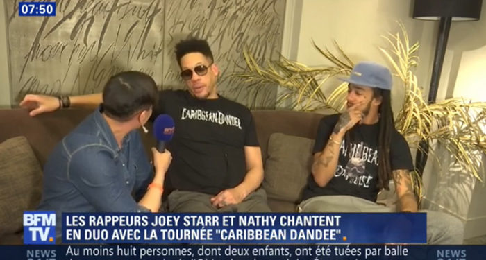JoeyStarr fait de nouveau parler de lui en mettant un vent à une journaliste de BFMTV !