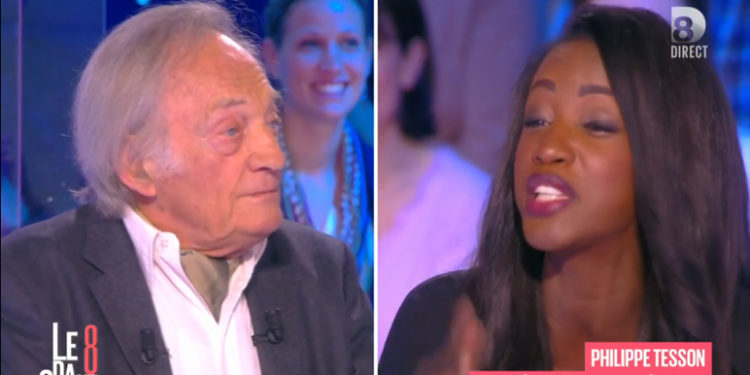 Le Grand 8 : Philippe Tesson agacé par une question d&rsquo;Hapsatou Sy hausse le ton !