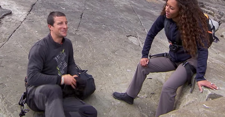 Quand l&rsquo;ancienne chanteuse des Spice Girls, Mel B urine sur Bear Grylls !