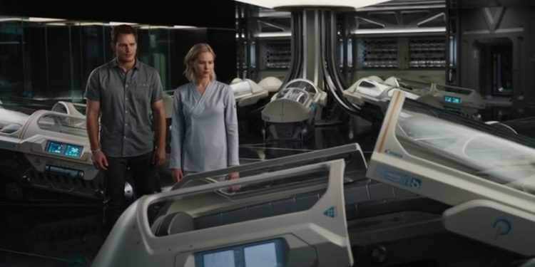 Passengers : Jennifer Lawrence et Chris Pratt réunis sur grand écran