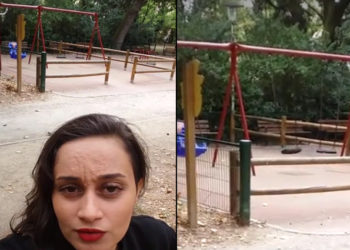 Fake ou phénomène inhabituel : Une jeune Toulousaine filme une balançoire qui bouge toute seule et fait le buzz sur internet !