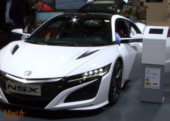 Mondial de l&rsquo;Automobile 2016 : (Reportage) Zoom sur la NSX, la supersportive hybride de chez Honda !