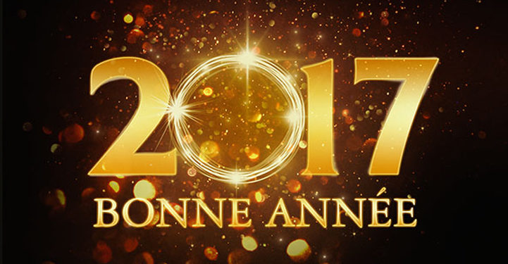 La rédac vous souhaite une Bonne et heureuse année 2017