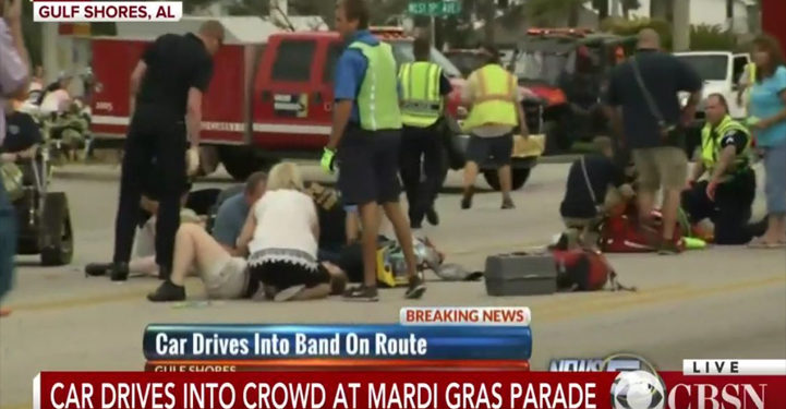Etats-Unis : Mardi gras tourne au carnage après qu&rsquo;un véhicule fonce dans une parade d&rsquo;enfants !