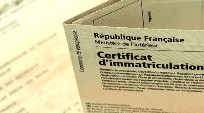 carte grise
