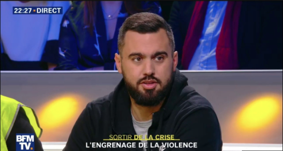 Gilets jaunes: Eric Drouet, l’une des figures du mouvement, en appelle à « prendre l’Élysée » samedi
