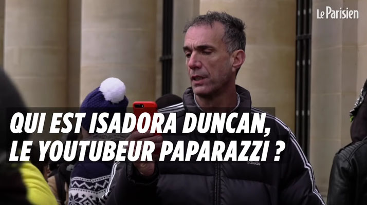 Le Youtubeur de rue Isadora Duncan jugé en octobre prochain pour harcèlement moral