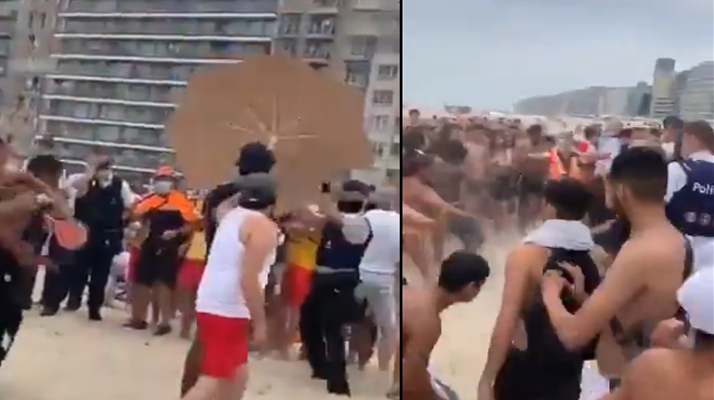 Belgique : Une violente bagarre éclate sur une plage de Blankenberge
