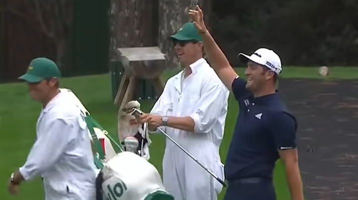 L&rsquo;incroyable coup en un du golfeur Jon Rahm !