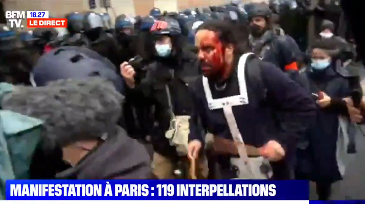 Paris. La chaîne BFMTV présente ses excuses après avoir donné une information erronée sur un manifestant
