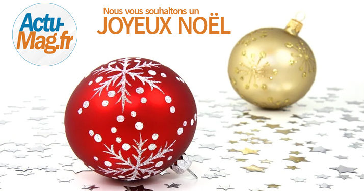 Actu-Mag.fr vous souhaite un Joyeux Noël