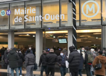 Paris. Les visiteurs en nombre pour le prolongement de la ligne 14