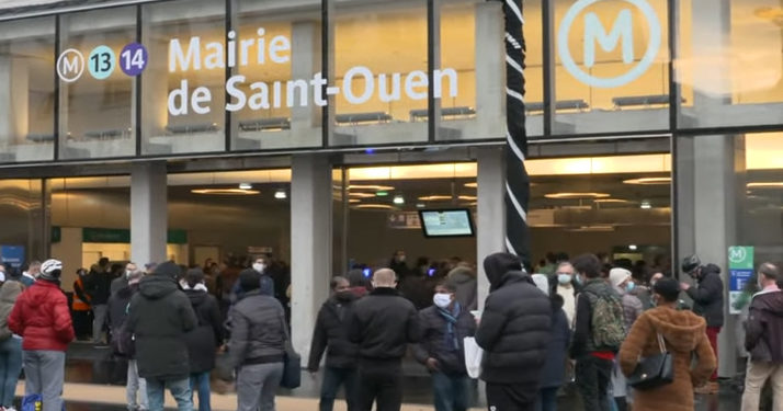 Paris. Les visiteurs en nombre pour le prolongement de la ligne 14