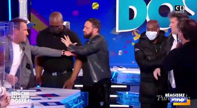 TPMP. Incident hier soir sur le plateau quand deux invités sont sur le point d’en venir aux mains