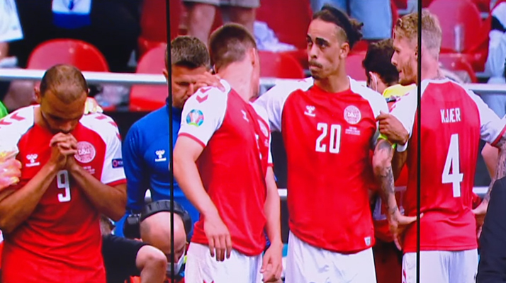 Euro 2021. Le joueur Danois, Christian Eriksen s&rsquo;écroule en plein match, victime d&rsquo;un malaise : Son état est désormais stable