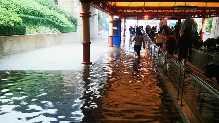 Le parc Disneyland Paris, touché par d’importantes inondations seulement quelques jours après sa réouverture