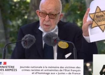 Joseph Szwarc, victime de la rafle du Vel d&rsquo;Hiv, s&rsquo;indigne contre les anti-vaccins qui utilisent l&rsquo;étoile jaune : « J&rsquo;ai porté l&rsquo;étoile, je sais ce que c&rsquo;est, je l&rsquo;ai dans ma chair »