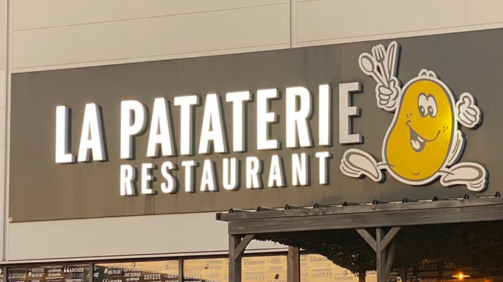 Le restaurant La Pataterie au cœur d&rsquo;un incroyable buzz après le passage de clients américains