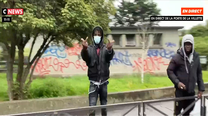 Paris. Une équipe de CNews prise à partie par des dealeurs de crack à la Porte de la Villette