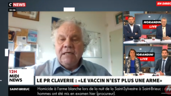 Covid-19. Pour le professeur Jean-Michel Claverie, le vaccin « est une escroquerie » et « n&rsquo;est plus une arme »