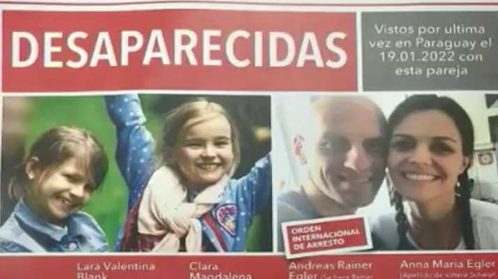 Paraguay : disparition inquiétante de deux jeunes filles âgées de 10 et 11 ans qui n&rsquo;ont plus donné signe de vie depuis quatre mois