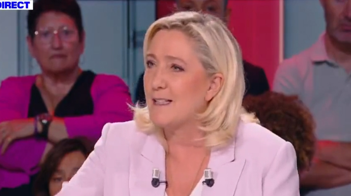 Marine Le Pen valide la proposition de Gérald Darmanin visant à expulser « tout étranger » qui « a commis des actes graves »