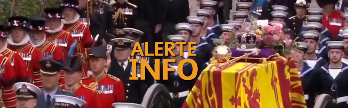 Funérailles de la Reine : Regardez les images du cercueil d&rsquo;Elizabeth II quitter Westminster pour pour rejoindre l&rsquo;Abbaye