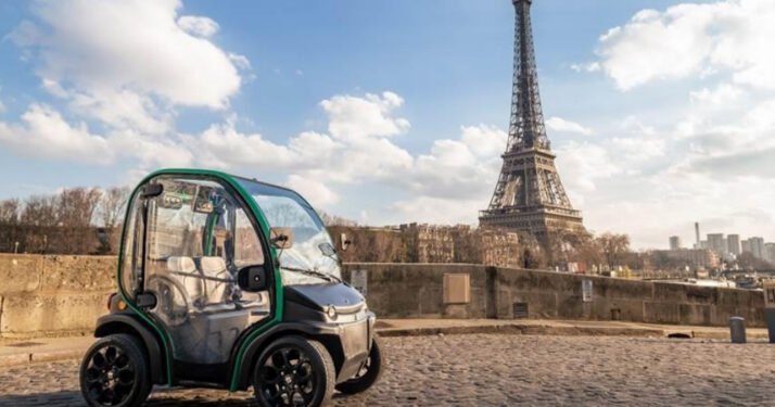 Birò. Découverte du plus petit véhicule électrique à quatre roues qui arrive en France