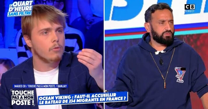 Clash entre Cyril Hanouna et Louis Boyard. L’animateur de TPMP « regrette » d’avoir insulté le député LFI