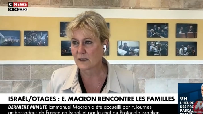 Les larmes de Nadine Morano qui craque sur CNEWS en racontant l&rsquo;horreur vécu depuis Israël