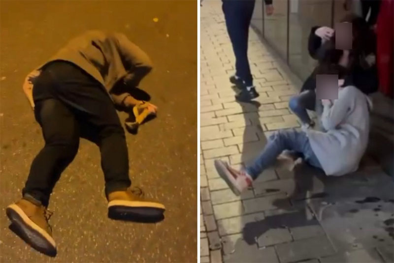 Les images terrifiantes de supporters israéliens violemment agressés cette nuit à Amsterdam