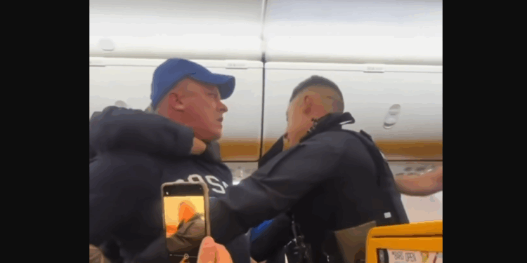 (Vidéo) Toulouse : Des gendarmes contraints de sortir de force des passagers ivres à bord d&rsquo;un vol Ryanair