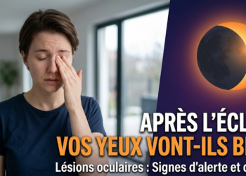 Éclipse du 12 août : symptômes et démarches si vous craignez des lésions oculaires