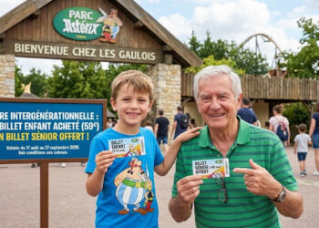 Parc Astérix : Le billet est en ce moment offert aux séniors pour une journée en famille !